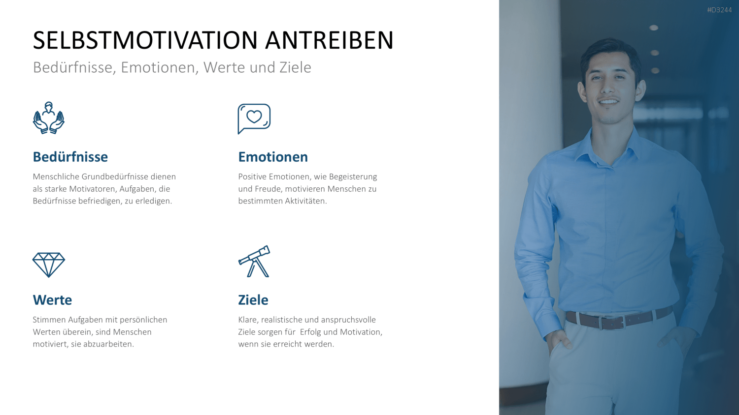 Mitarbeitermotivation PowerPoint-Vorlage