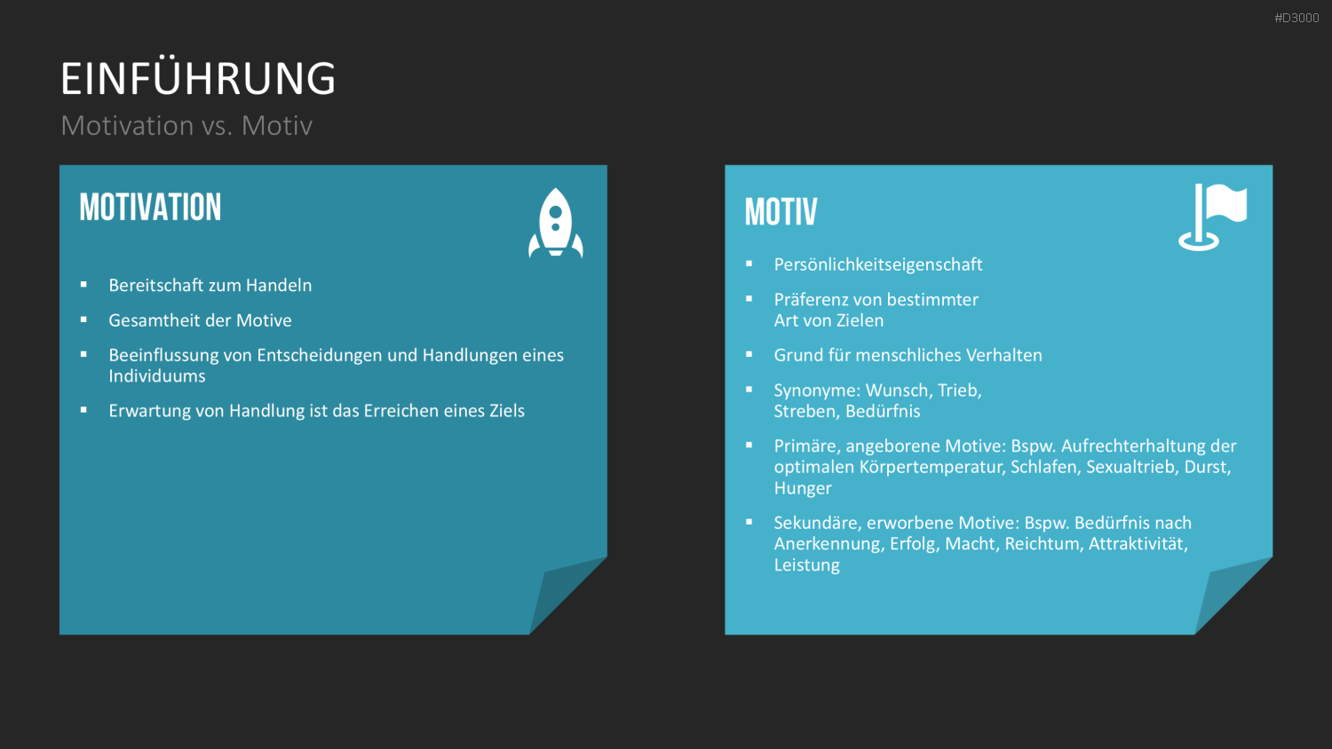 Motivationstheorien Toolbox PowerPoint-Vorlage