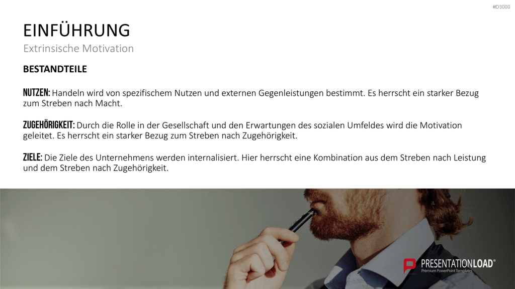 Motivationstheorien Toolbox PowerPoint-Vorlage