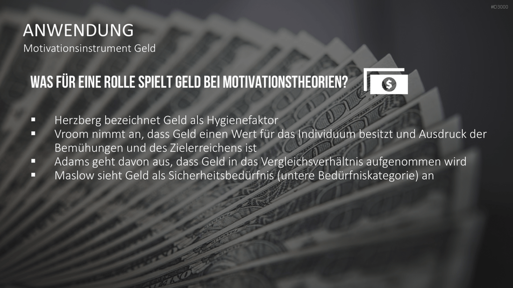 Motivationstheorien Toolbox PowerPoint-Vorlage