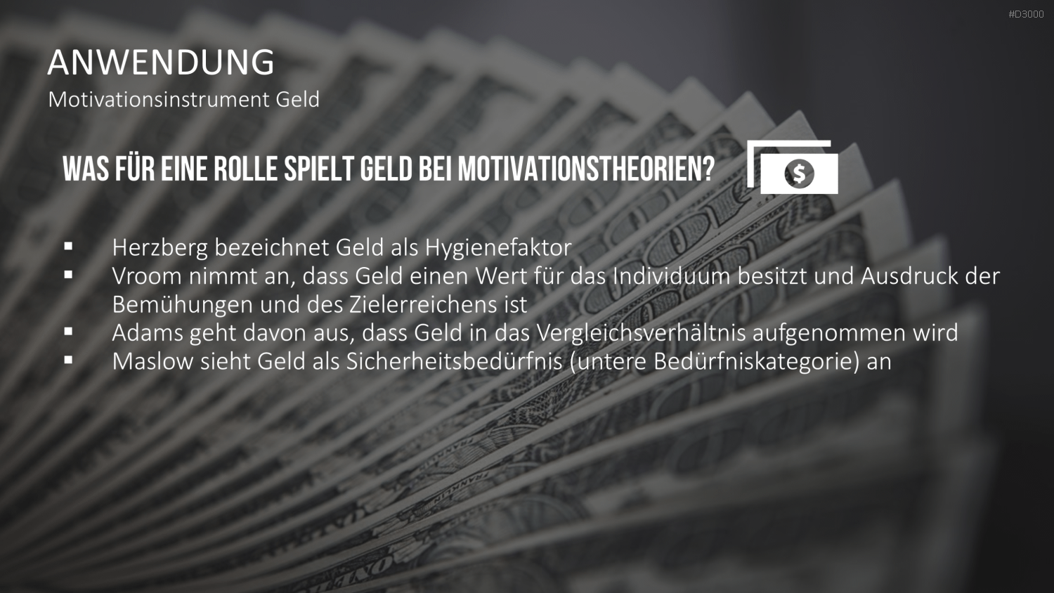 Motivationstheorien Toolbox PowerPoint-Vorlage