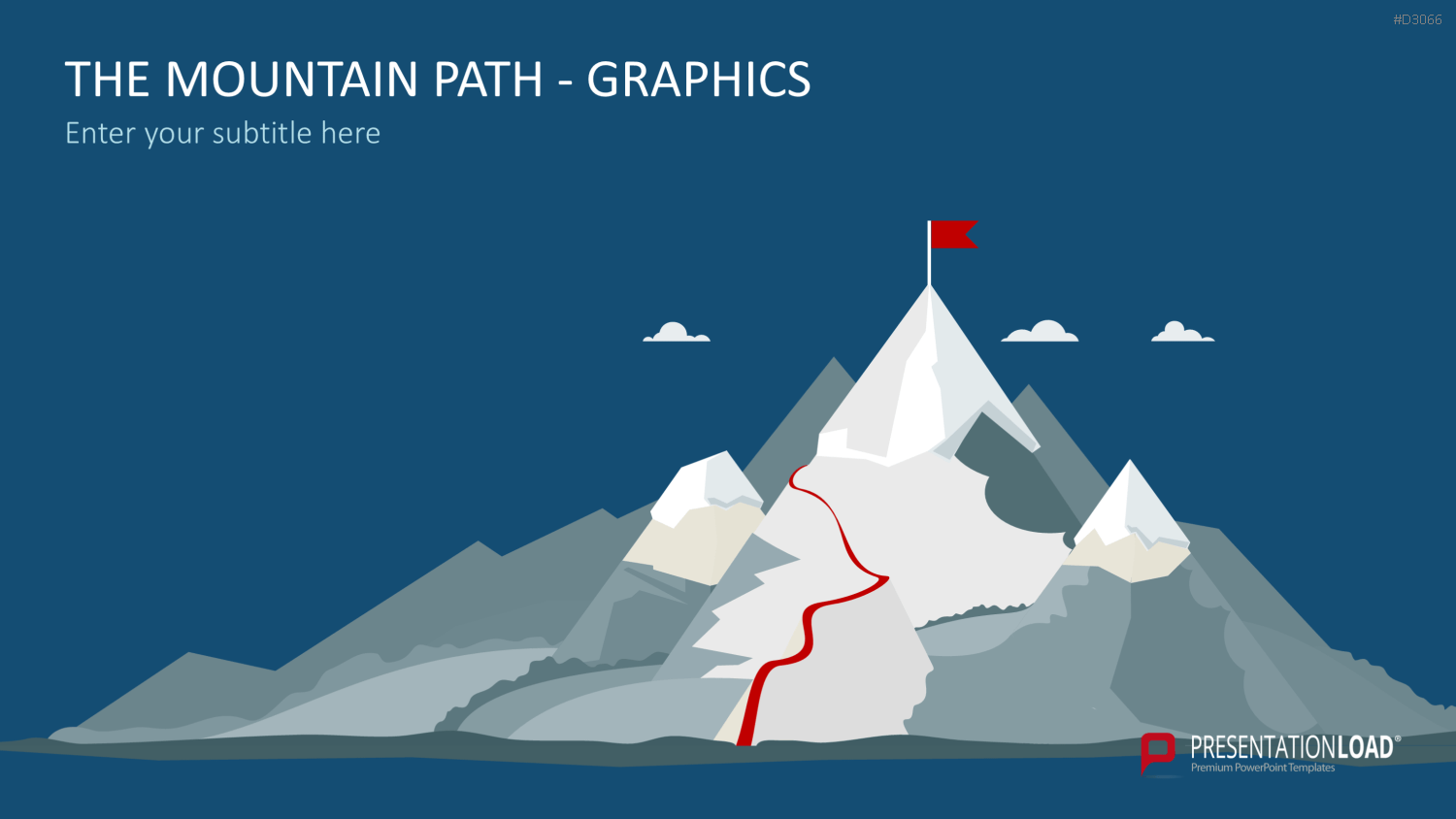 Berg-Infografiken 1 (Grafiken) PowerPoint-Vorlage