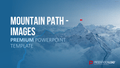 Berg-Infografiken 2 (Bilder) PowerPoint-Vorlage