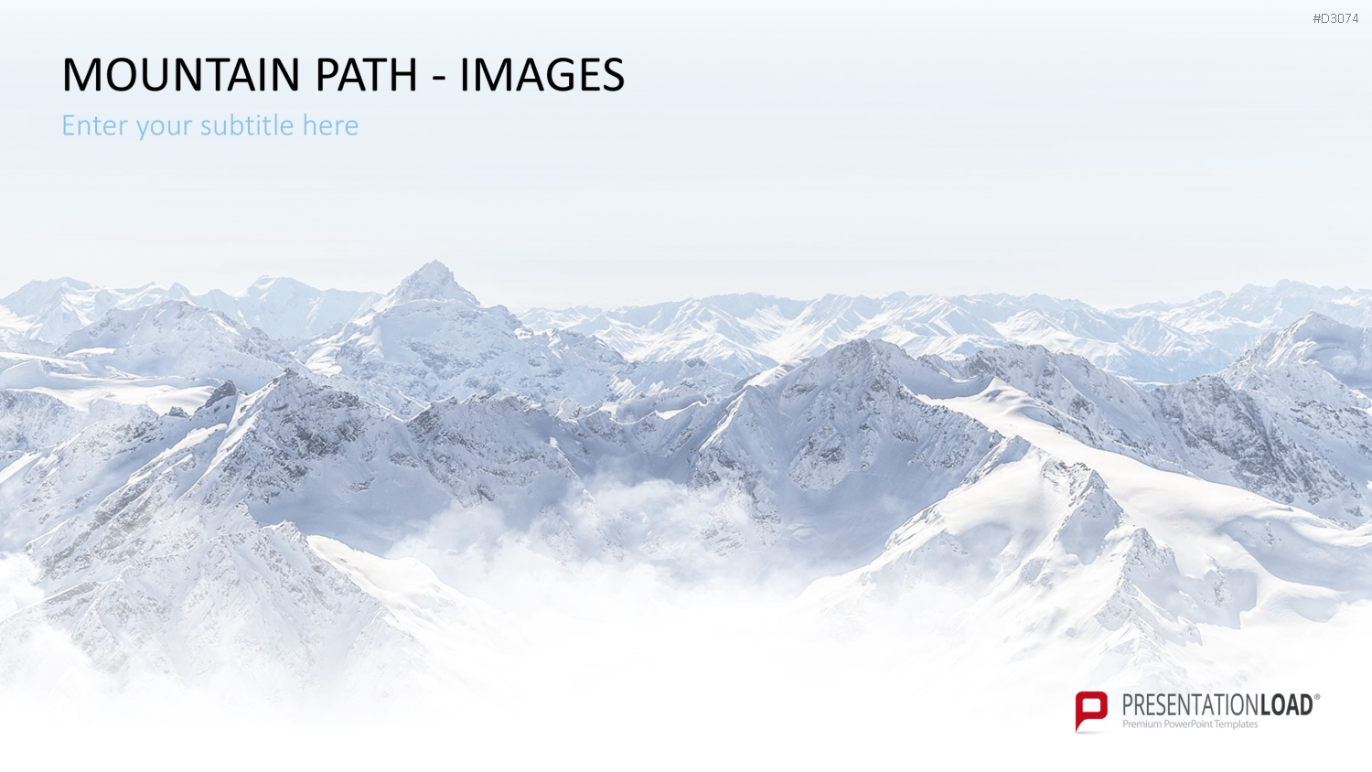 Berg-Infografiken 2 (Bilder) PowerPoint-Vorlage