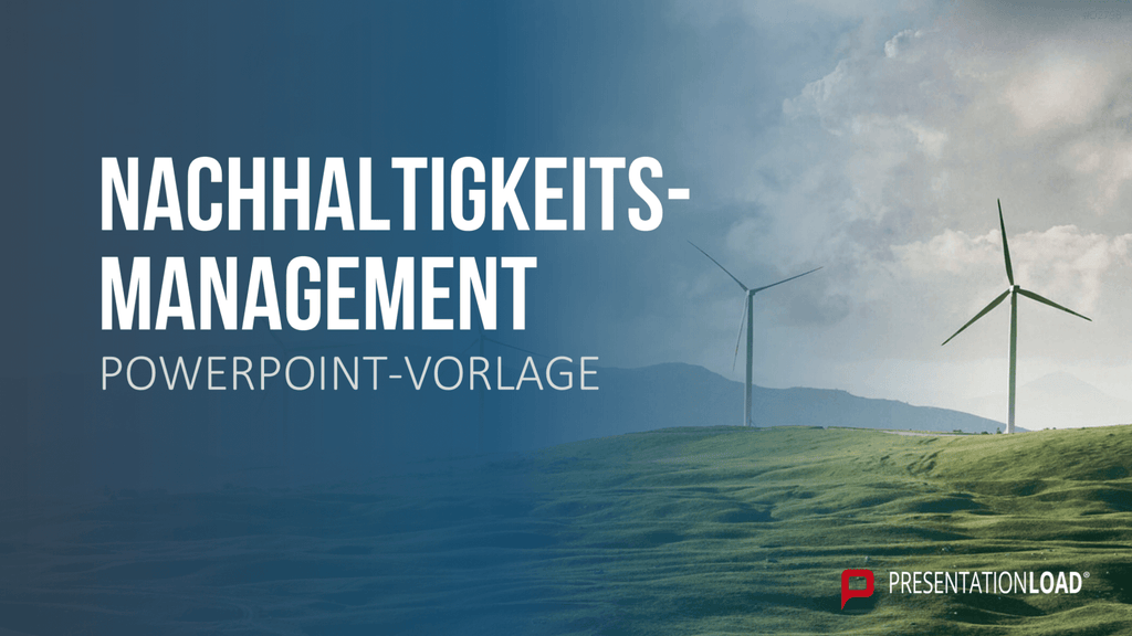 Nachhaltigkeitsmanagement PowerPoint-Vorlage