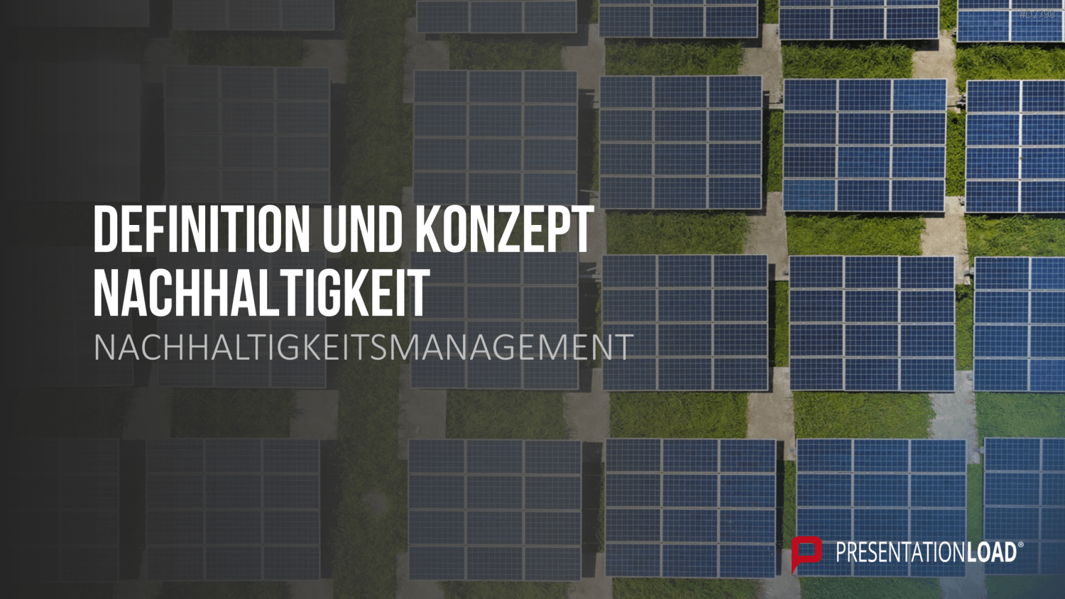 Nachhaltigkeitsmanagement PowerPoint-Vorlage