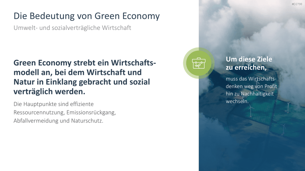 Nachhaltigkeitsmanagement PowerPoint-Vorlage