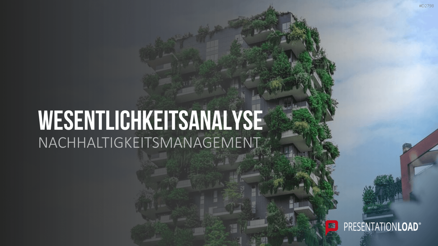 Nachhaltigkeitsmanagement PowerPoint-Vorlage