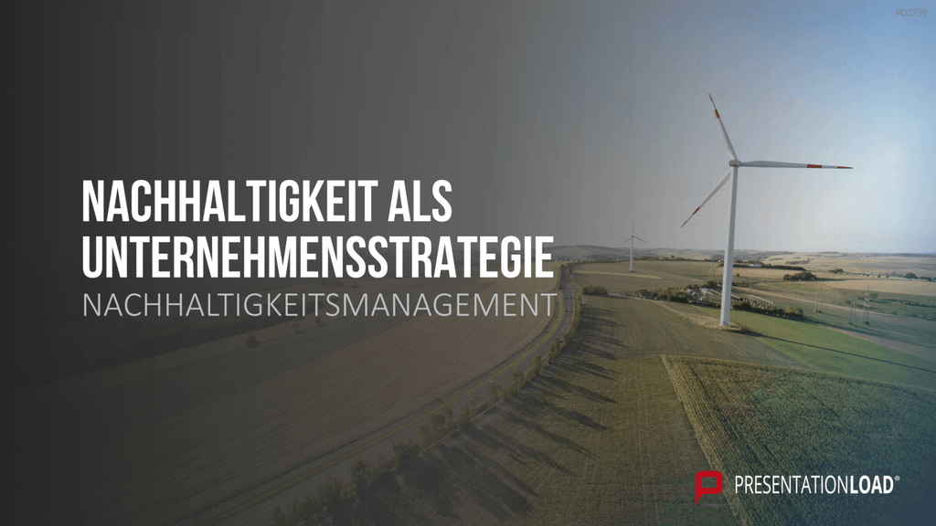 Nachhaltigkeitsmanagement PowerPoint-Vorlage