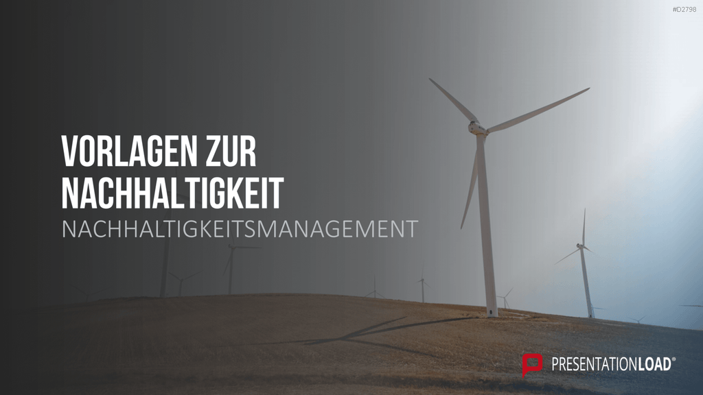 Nachhaltigkeitsmanagement PowerPoint-Vorlage
