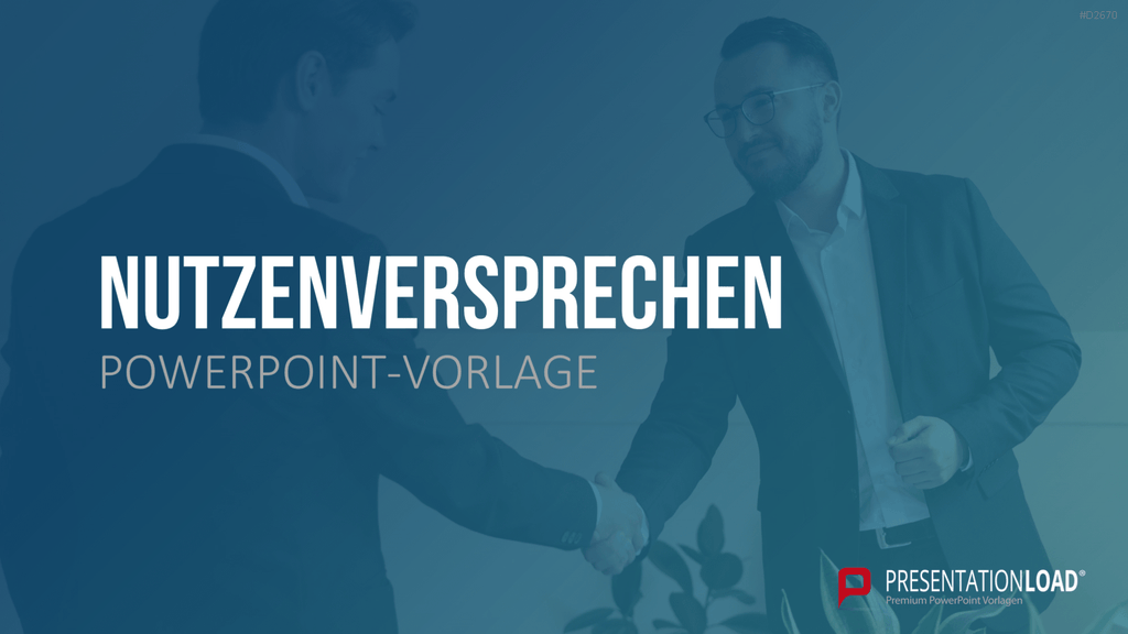 Nutzenversprechen (Value Proposition) PowerPoint-Vorlage