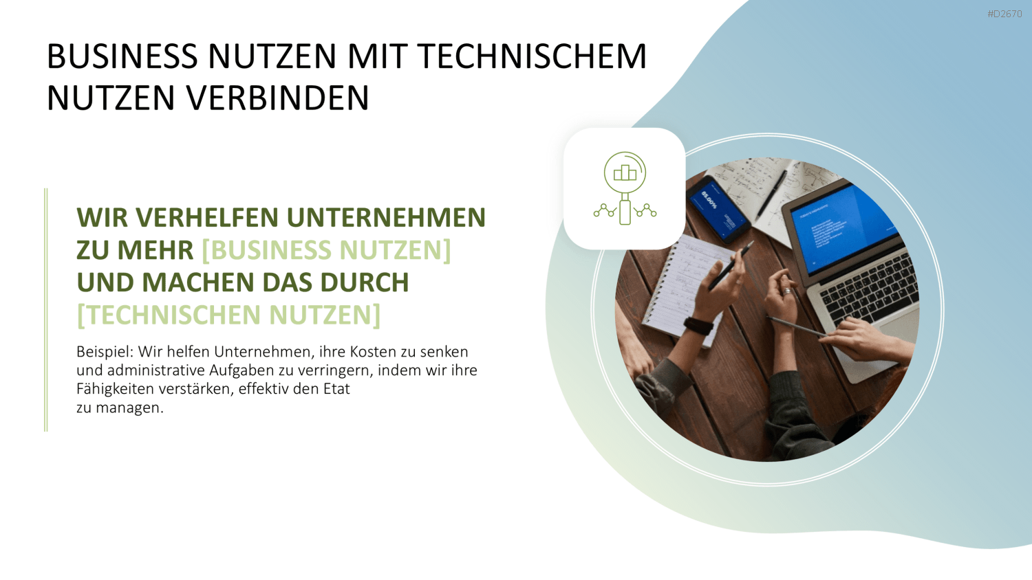 Nutzenversprechen (Value Proposition) PowerPoint-Vorlage