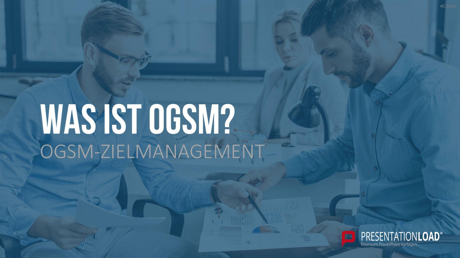 OGSM-Zielmanagement PowerPoint-Vorlage