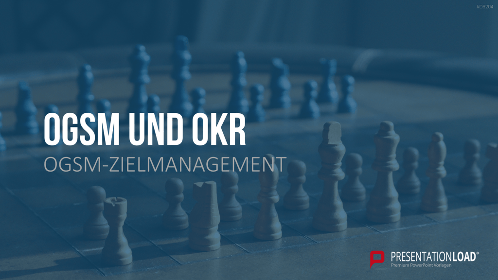 OGSM-Zielmanagement PowerPoint-Vorlage
