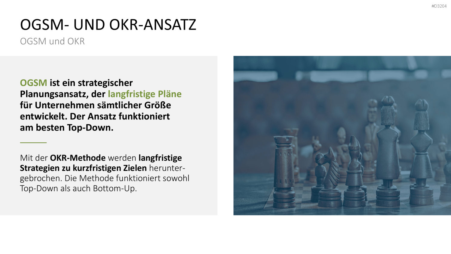 OGSM-Zielmanagement PowerPoint-Vorlage