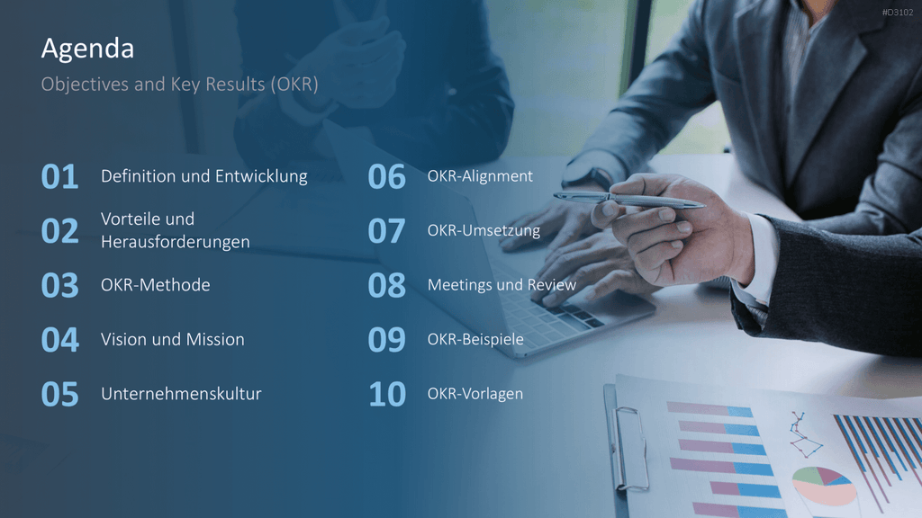 OKR Methode PowerPoint-Vorlage