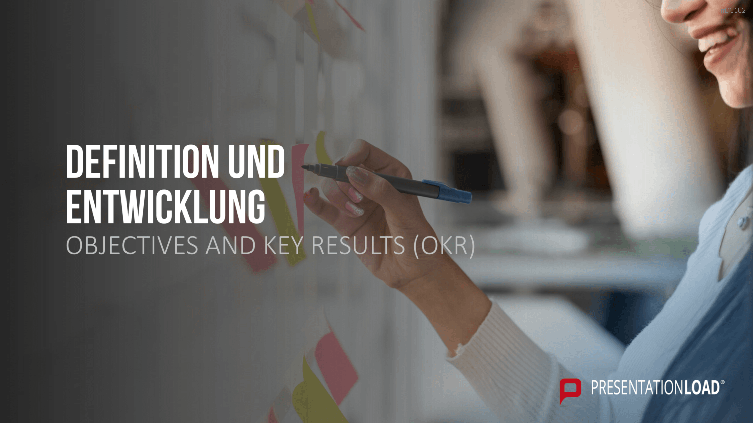 OKR Methode PowerPoint-Vorlage