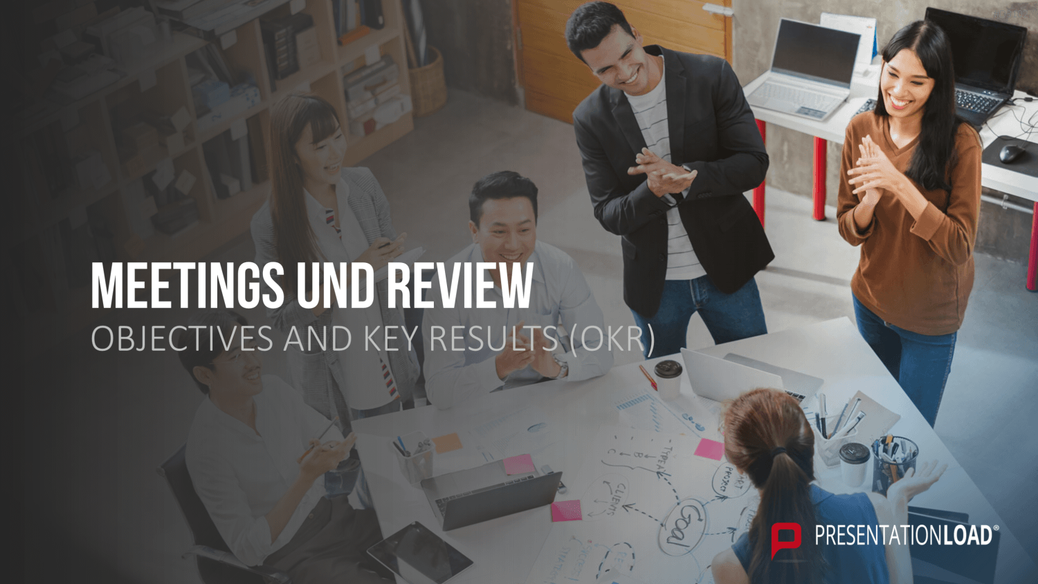 OKR Methode PowerPoint-Vorlage
