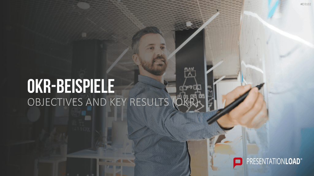 OKR Methode PowerPoint-Vorlage