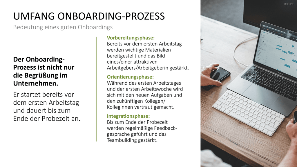 Onboarding PowerPoint-Vorlage