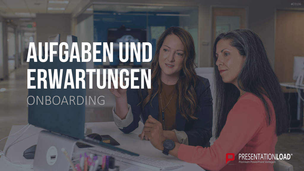 Onboarding PowerPoint-Vorlage