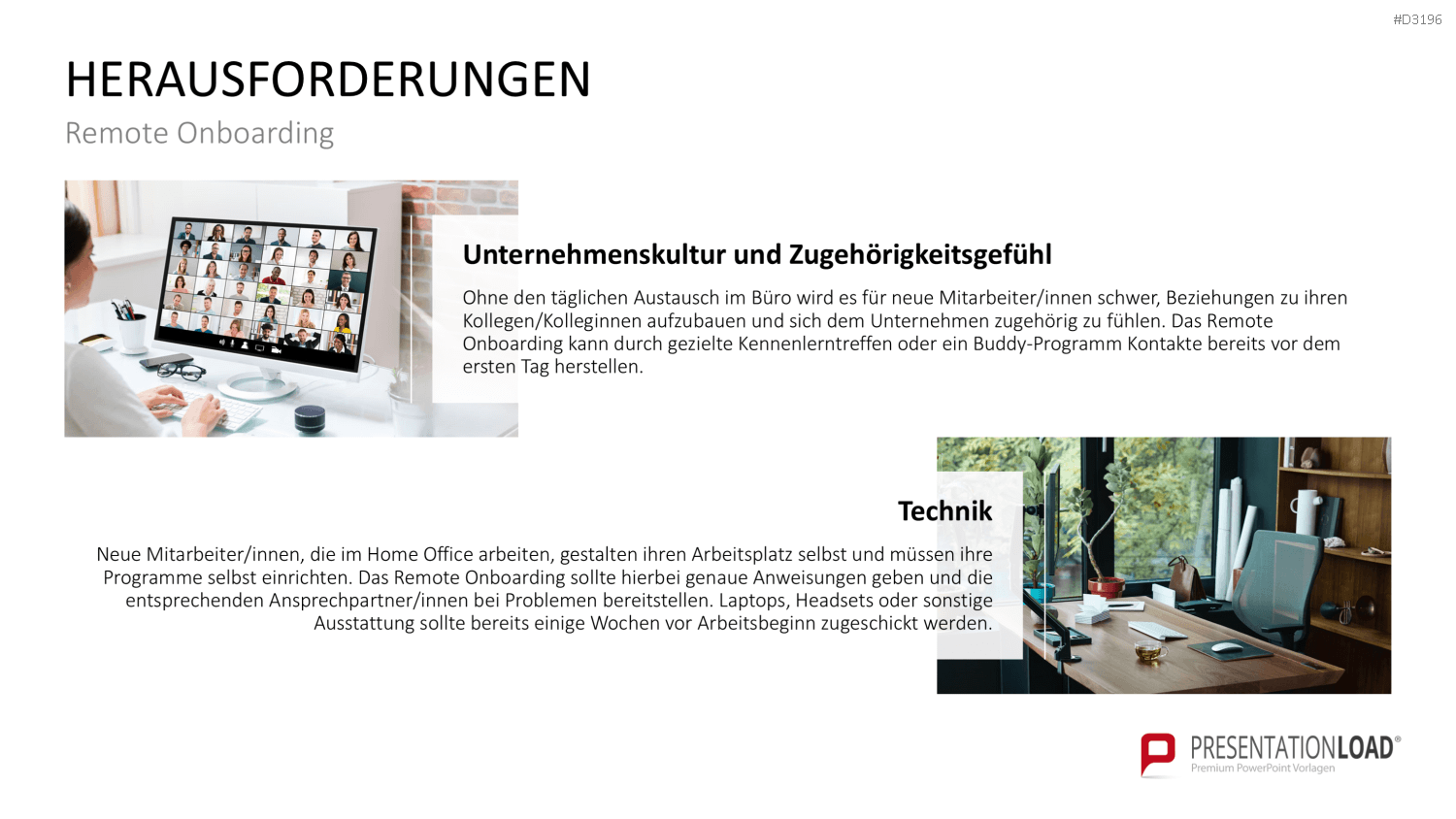 Onboarding PowerPoint-Vorlage