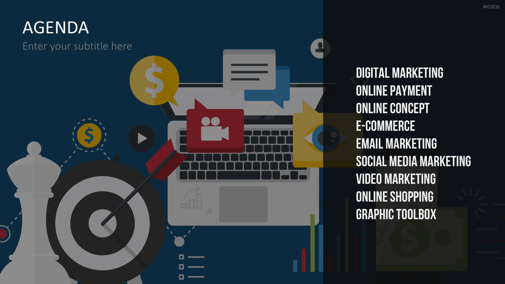 Online Marketing Bundle PowerPoint-Vorlage
