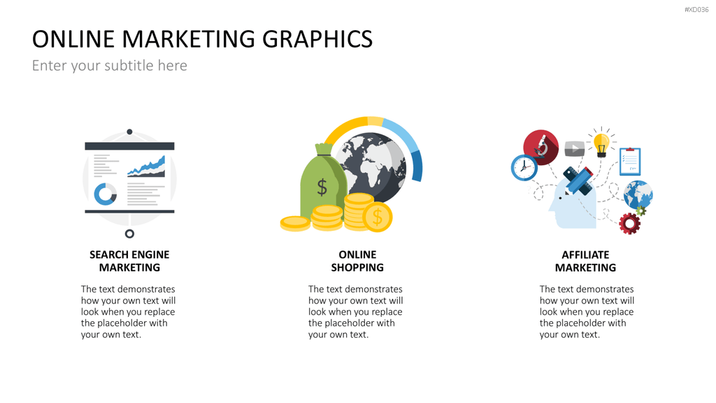 Online Marketing Bundle PowerPoint-Vorlage