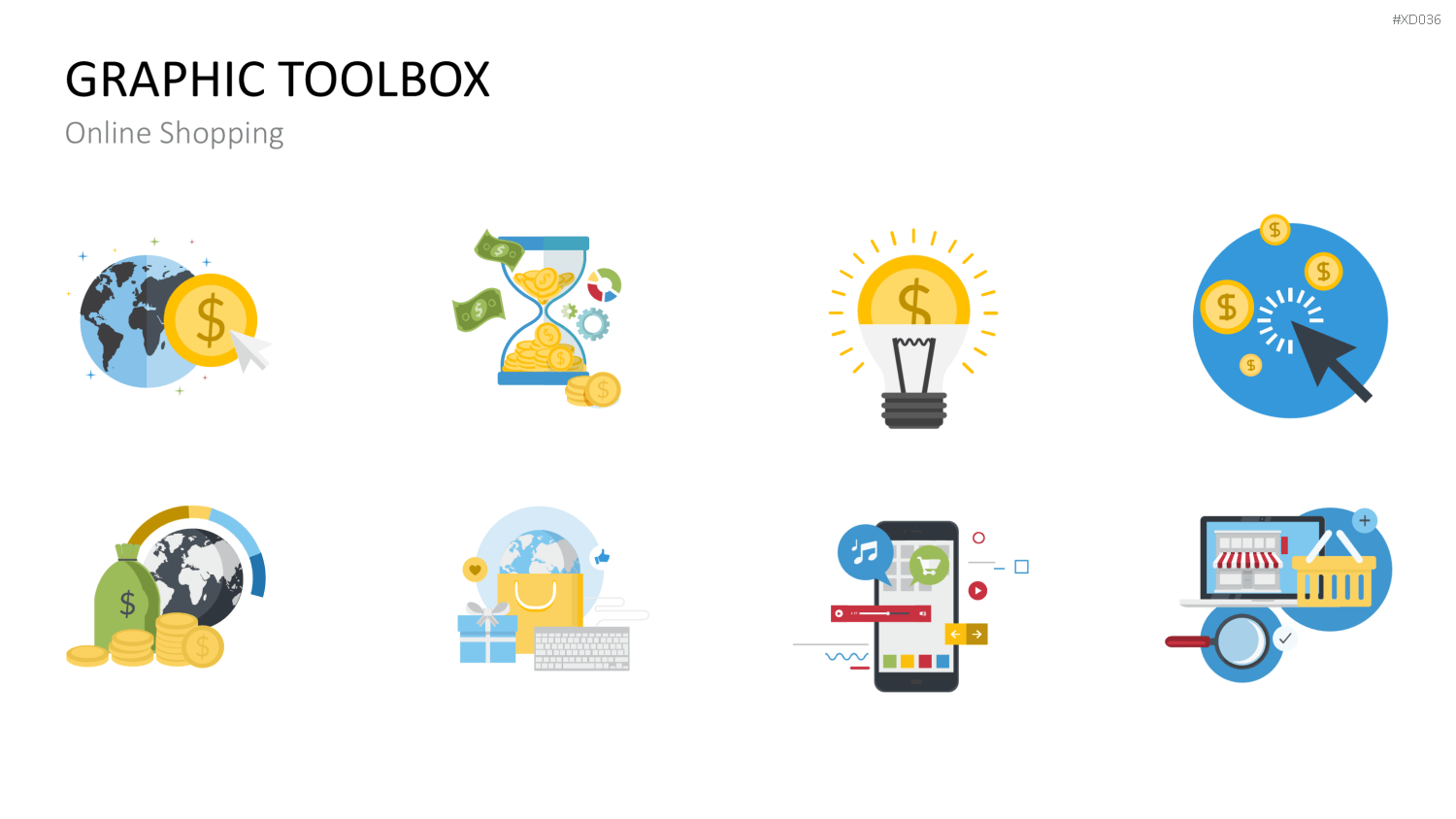 Online Marketing Bundle PowerPoint-Vorlage