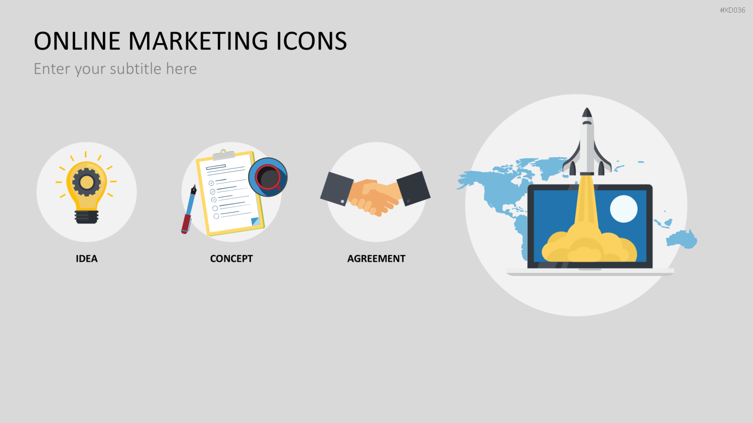 Online Marketing Bundle PowerPoint-Vorlage