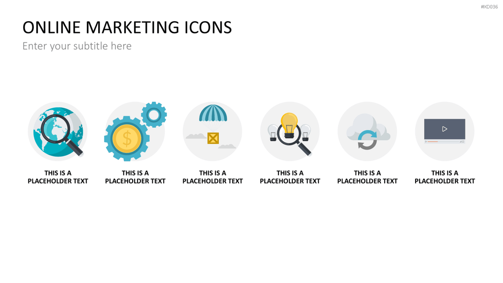 Online Marketing Bundle PowerPoint-Vorlage