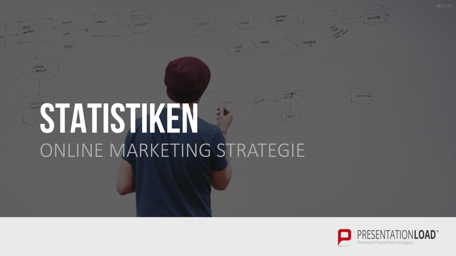 Online Marketing Strategie PowerPoint-Vorlage