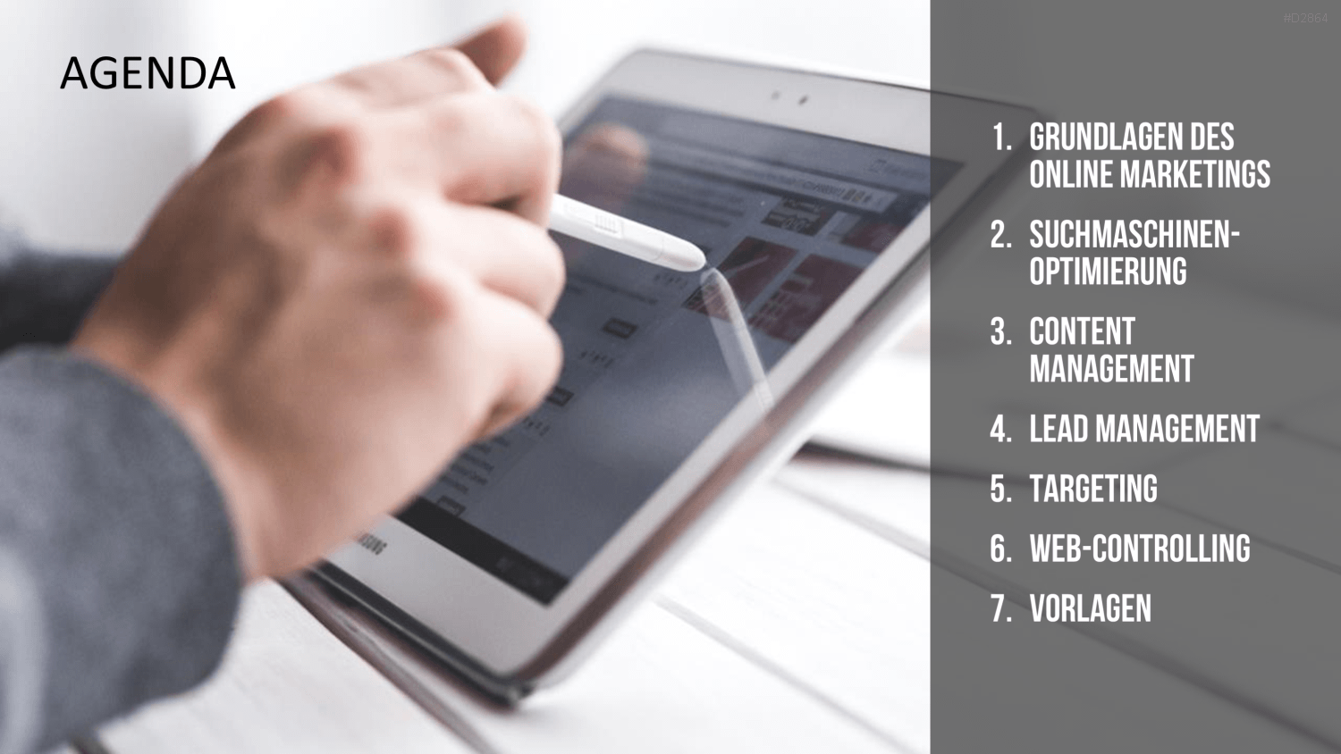 Online Marketing Toolbox PowerPoint-Vorlage