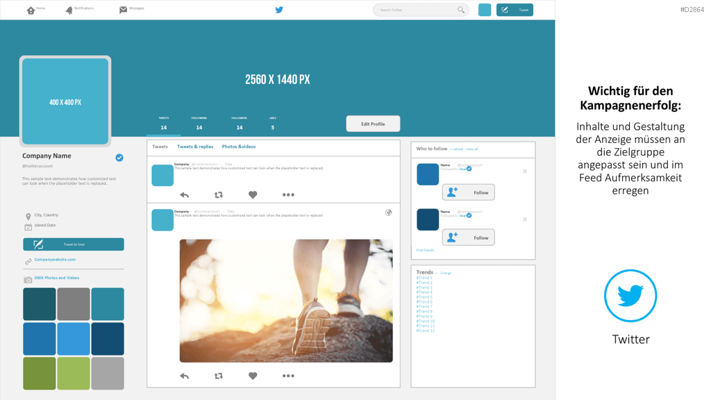 Online Marketing Toolbox PowerPoint-Vorlage