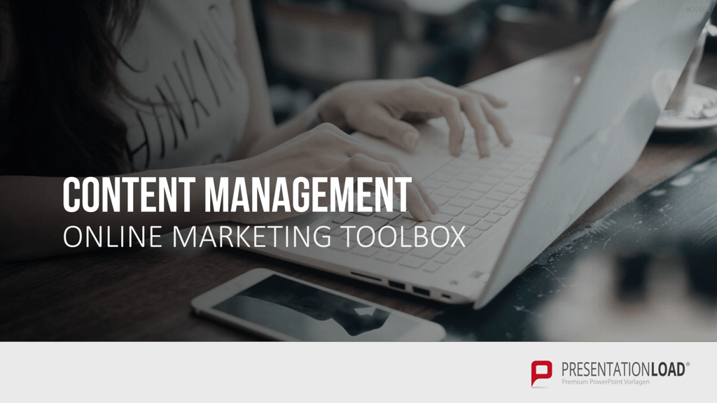 Online Marketing Toolbox PowerPoint-Vorlage