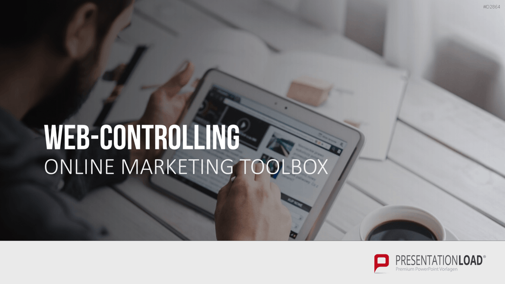 Online Marketing Toolbox PowerPoint-Vorlage