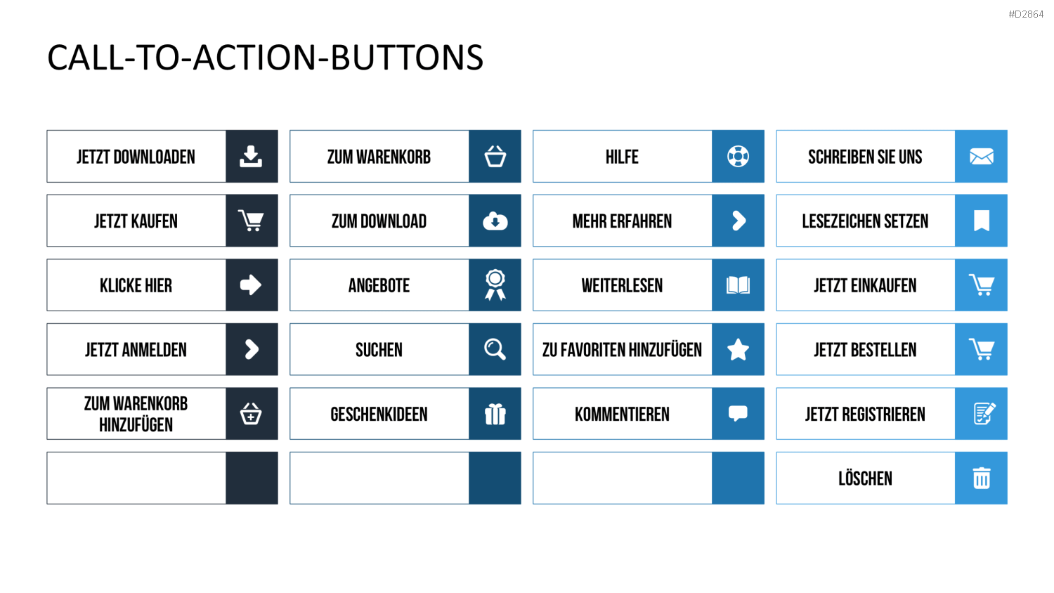 Online Marketing Toolbox PowerPoint-Vorlage