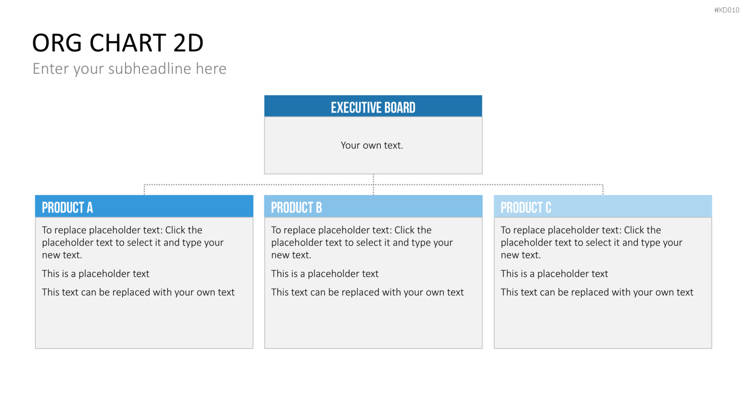 Organigramm Bundle PowerPoint-Vorlage