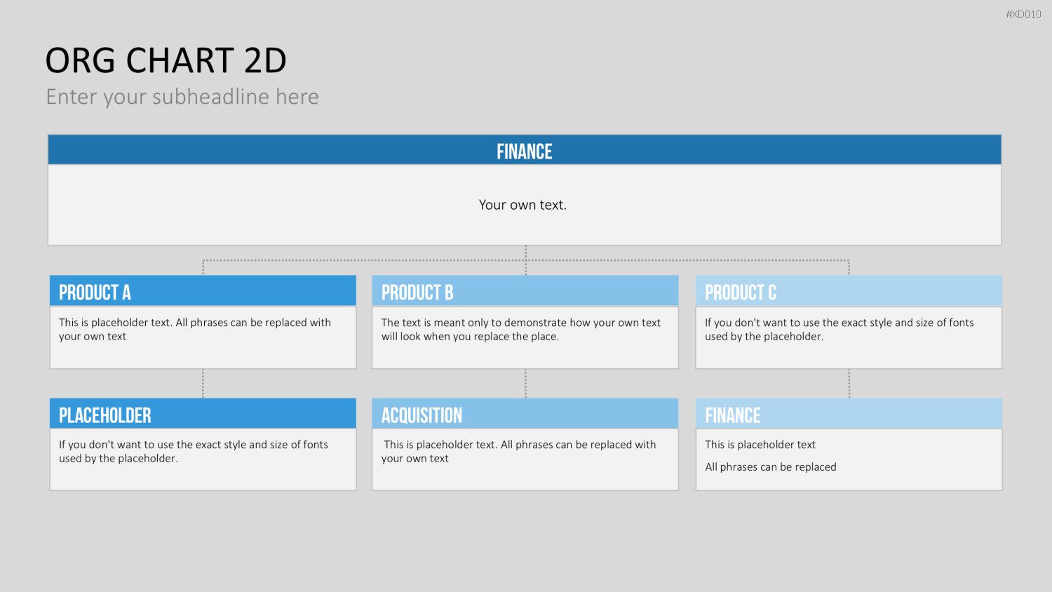 Organigramm Bundle PowerPoint-Vorlage