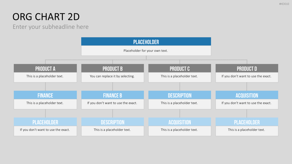Organigramm Bundle PowerPoint-Vorlage