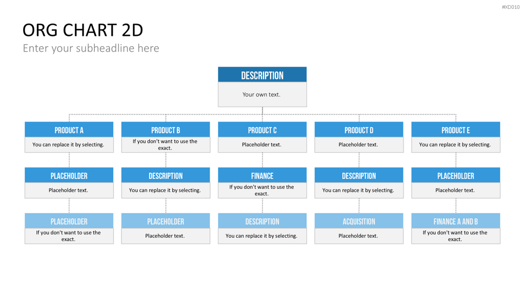 Organigramm Bundle PowerPoint-Vorlage
