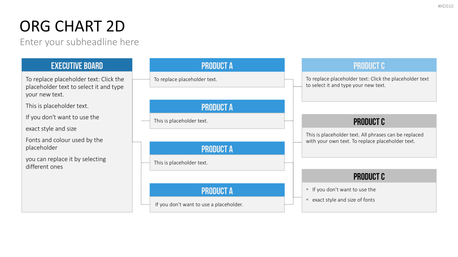 Organigramm Bundle PowerPoint-Vorlage