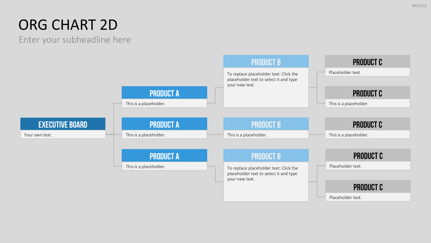 Organigramm Bundle PowerPoint-Vorlage
