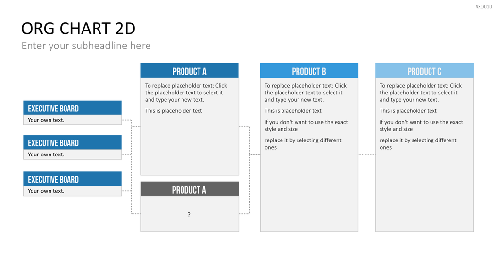 Organigramm Bundle PowerPoint-Vorlage