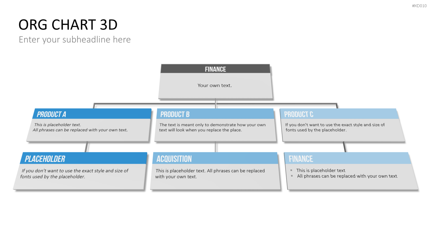 Organigramm Bundle PowerPoint-Vorlage