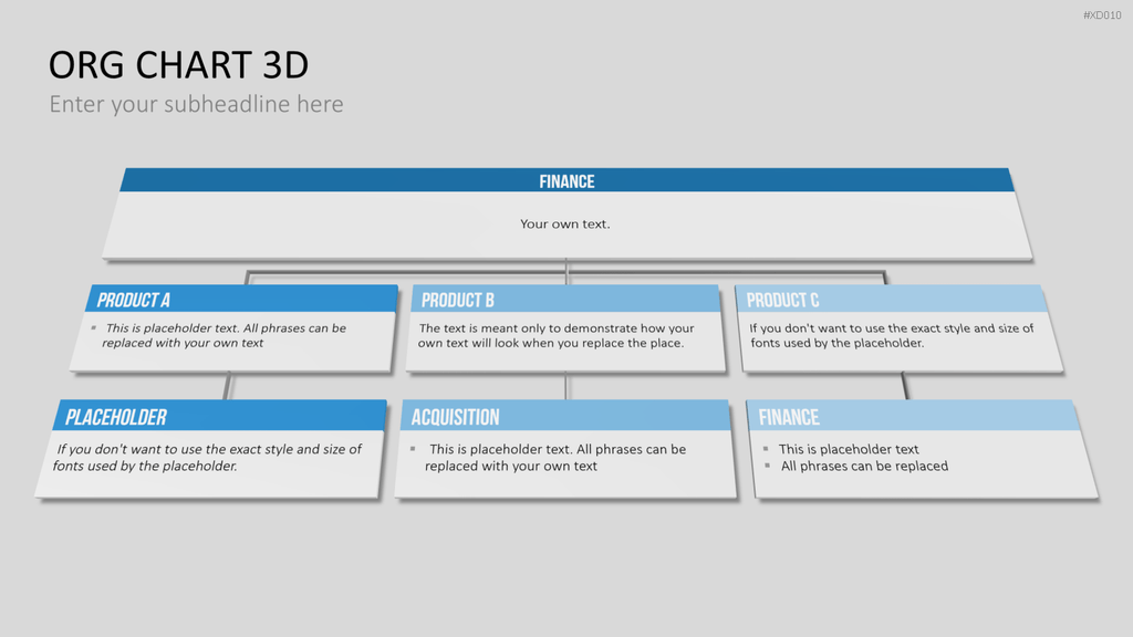 Organigramm Bundle PowerPoint-Vorlage