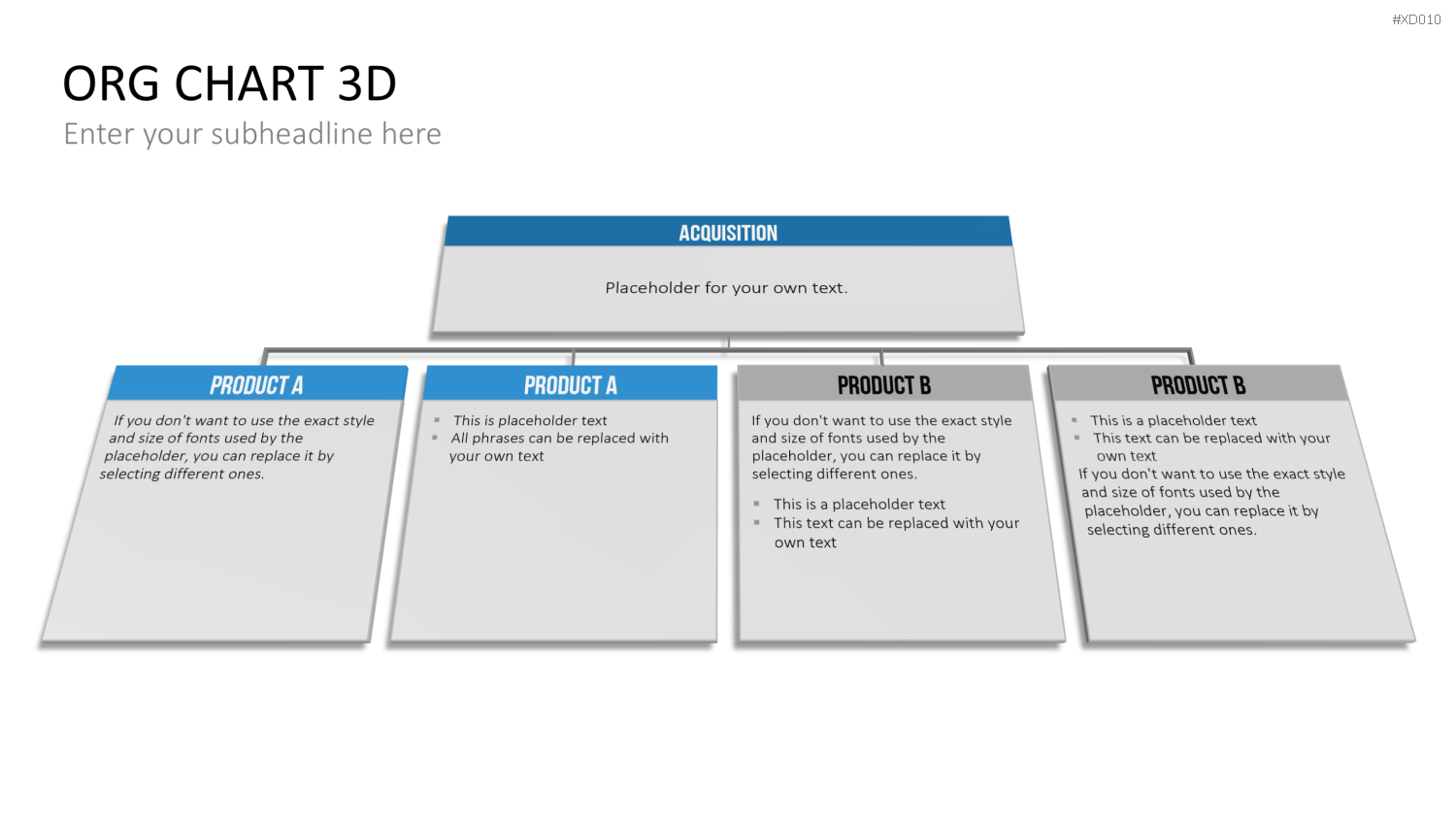 Organigramm Bundle PowerPoint-Vorlage