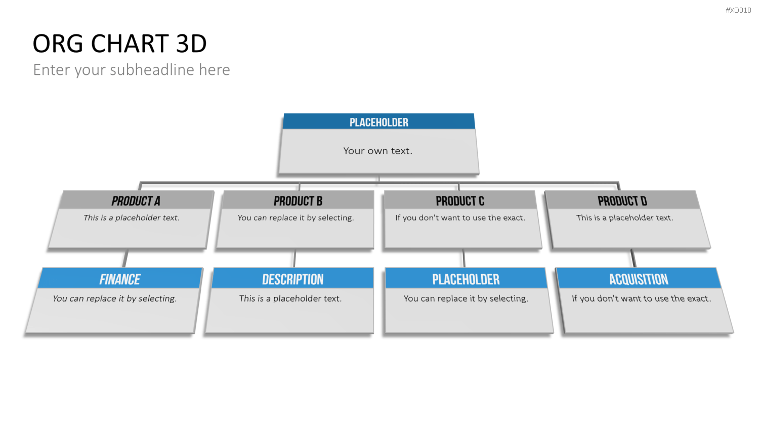 Organigramm Bundle PowerPoint-Vorlage