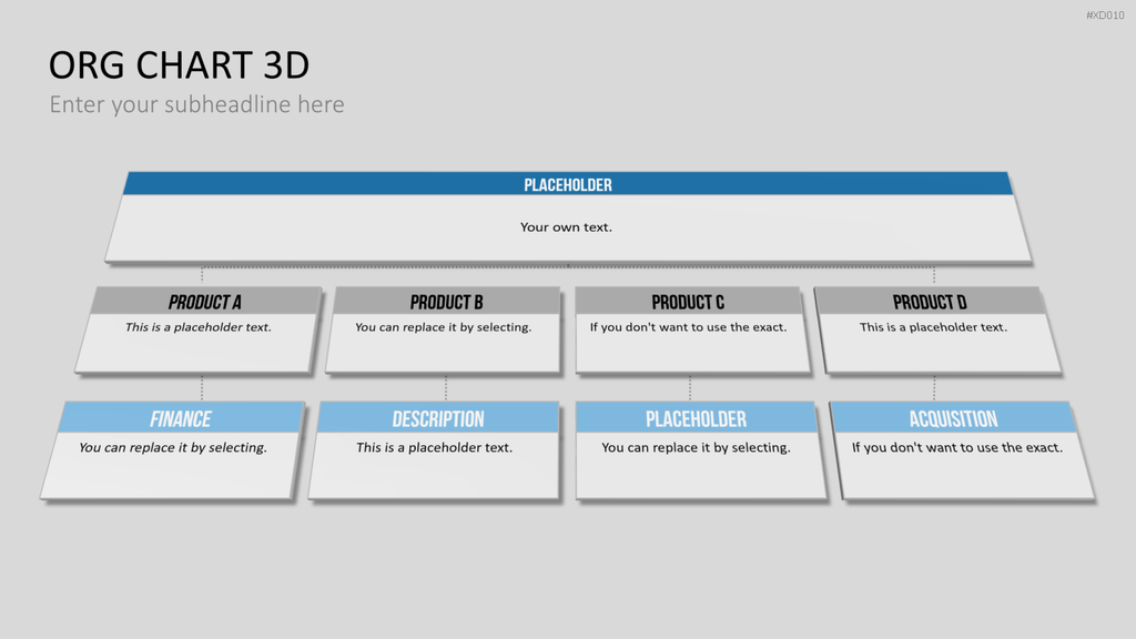 Organigramm Bundle PowerPoint-Vorlage