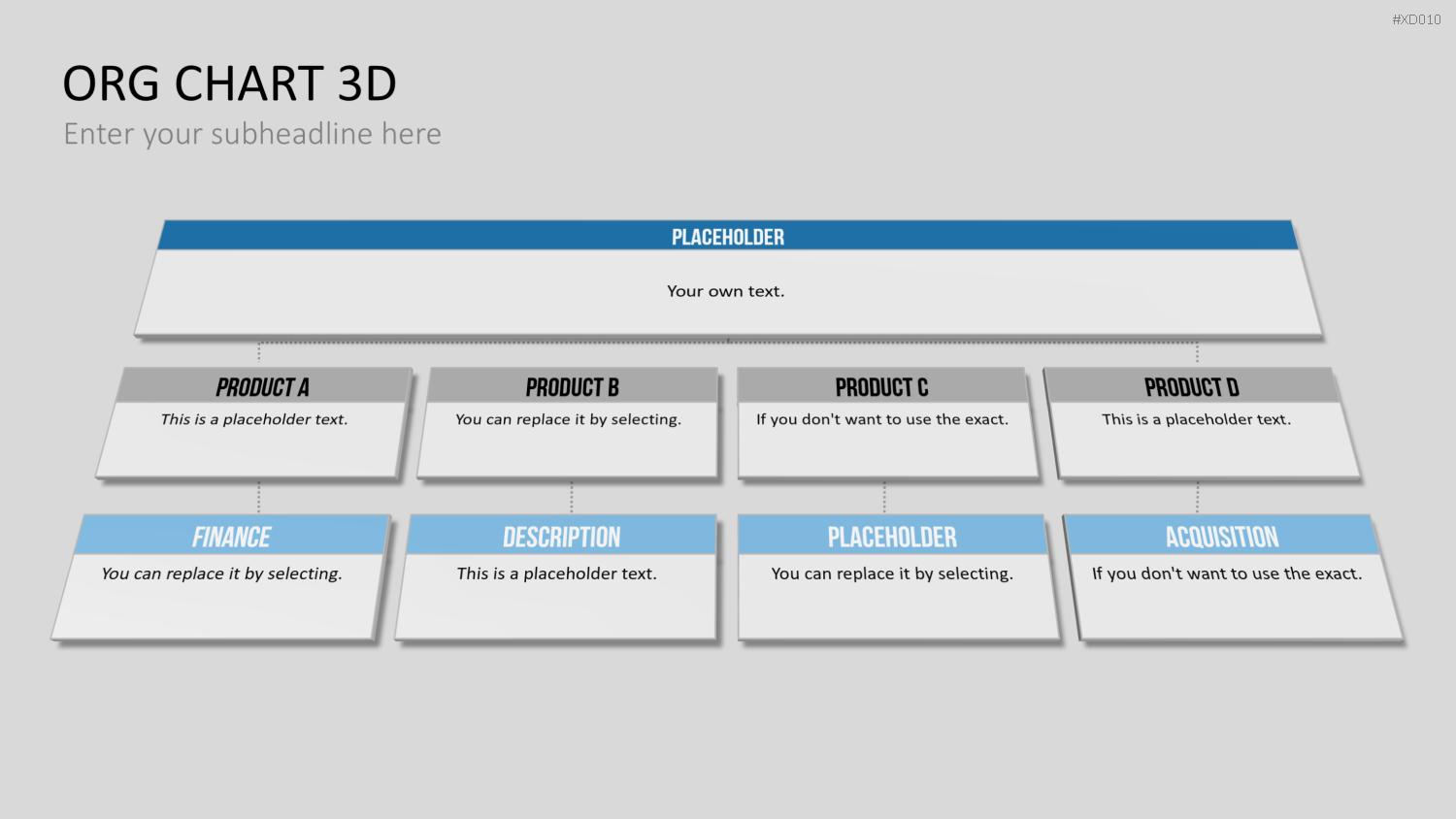 Organigramm Bundle PowerPoint-Vorlage